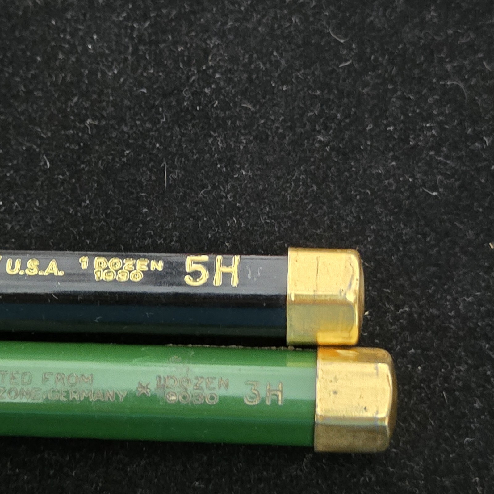 2 A.W. Faber Castell Refill Lead Vintage USA AMERICAN ZONE WEST GERMANY 5H 3H
