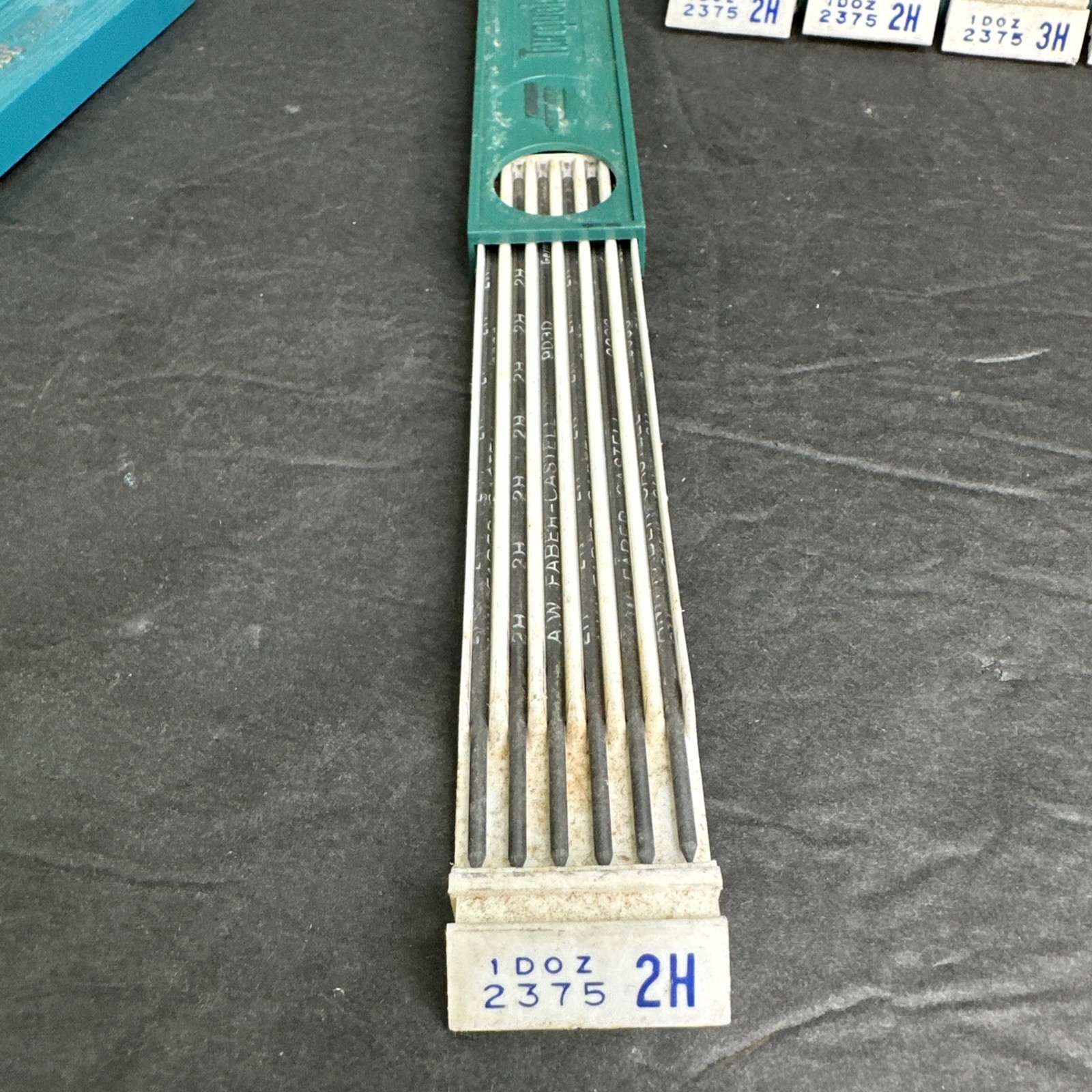 13 Packs Berol Turquoise Eagle 2375 Drawing Leads F 2H 4H 2B HB 3H 6H