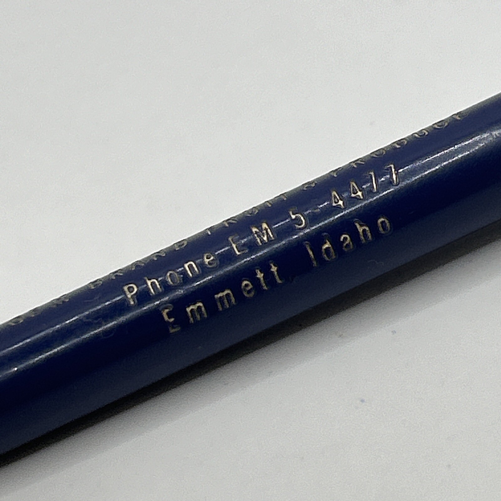 VTG c1950s Universal Mechanical Pencil Gem Fruit Union Co. Emmett Idaho