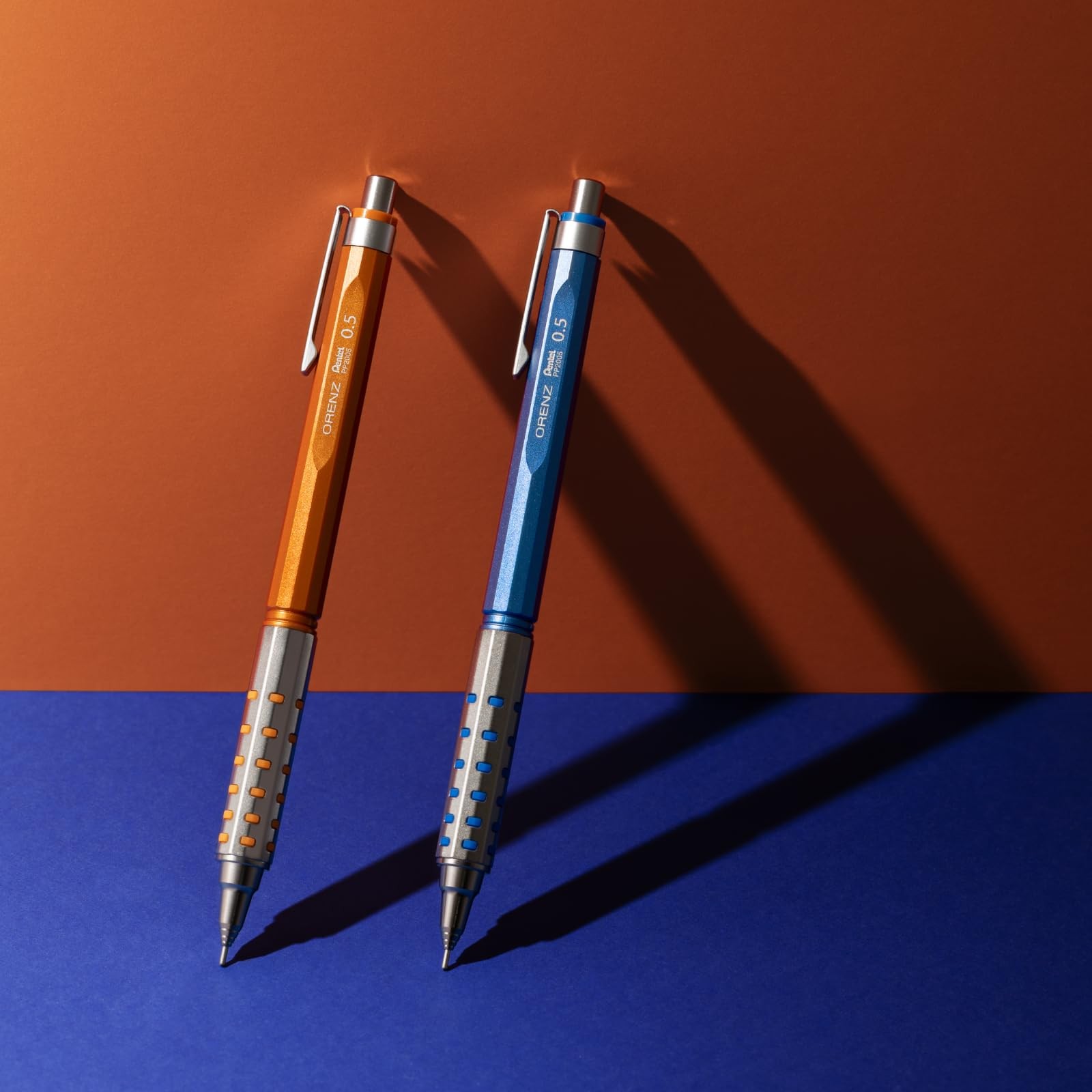 Pentel Orenz AT Limited Edition 0.5mm Metal Orange XPP2005-FAMZ