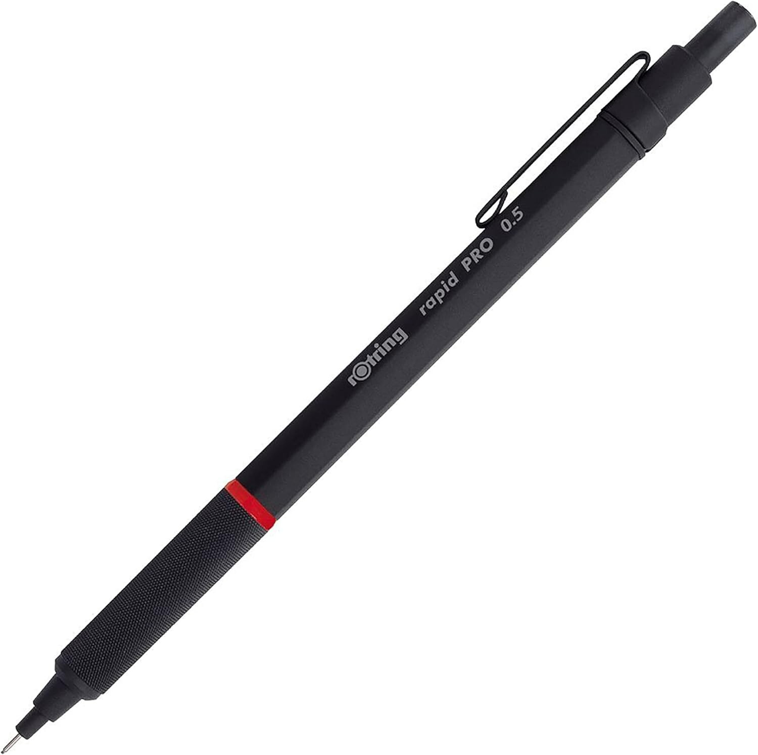 rOtring Rapid Pro Mechanical Pencil 0.5mm Matte Black Model S0949350 From Japan