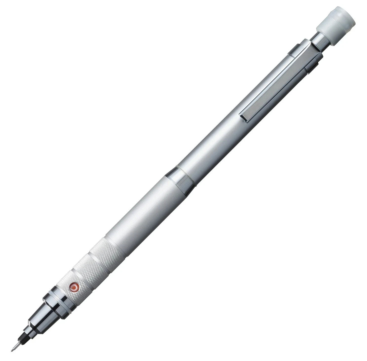 Uni Kuru Toga Roulette Model Auto Lead Rotation 0.5mm Mechanical Pencil, Silv…