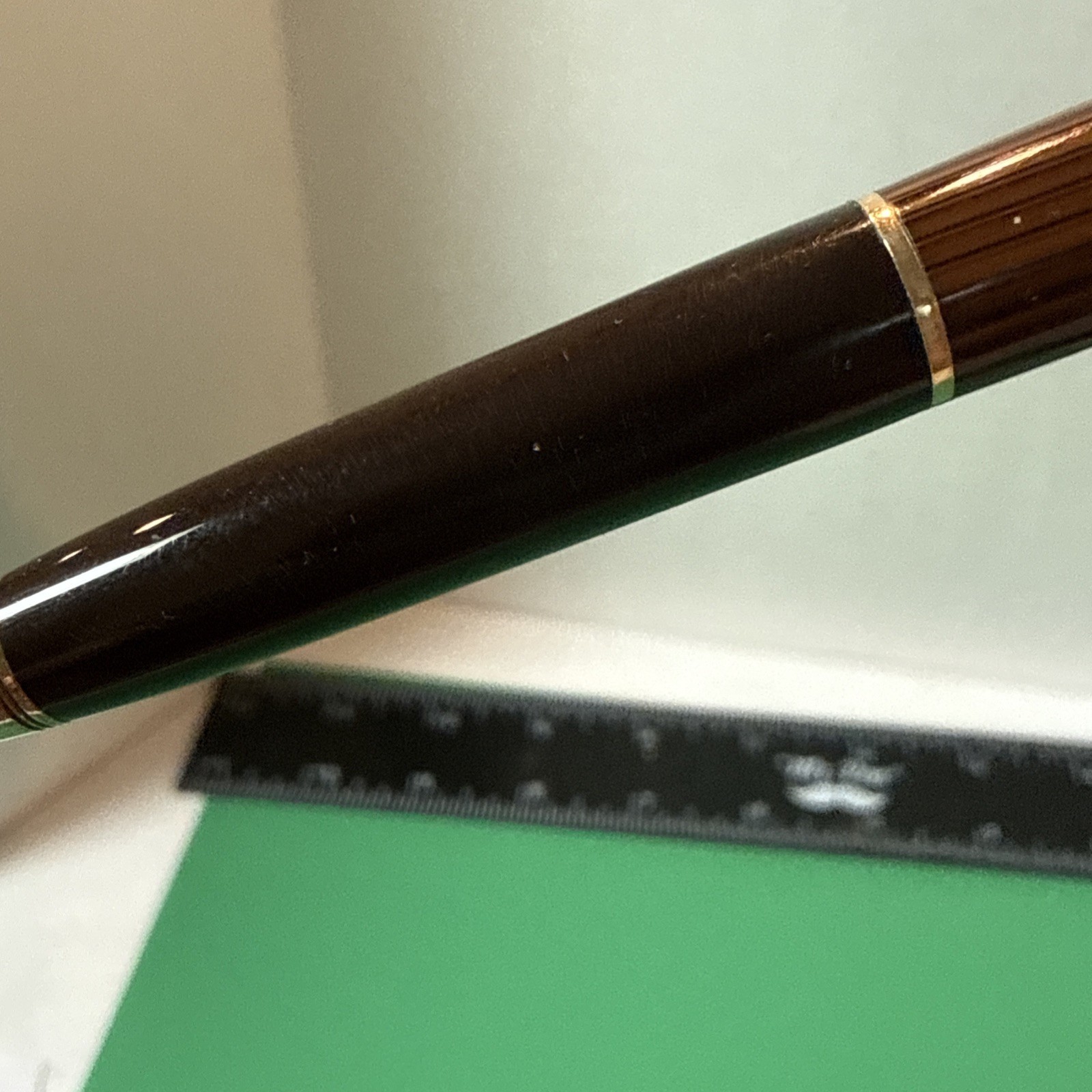 Vintage Eversharp Skyline Striped Mechanical Pencil Thin Lead Engraved