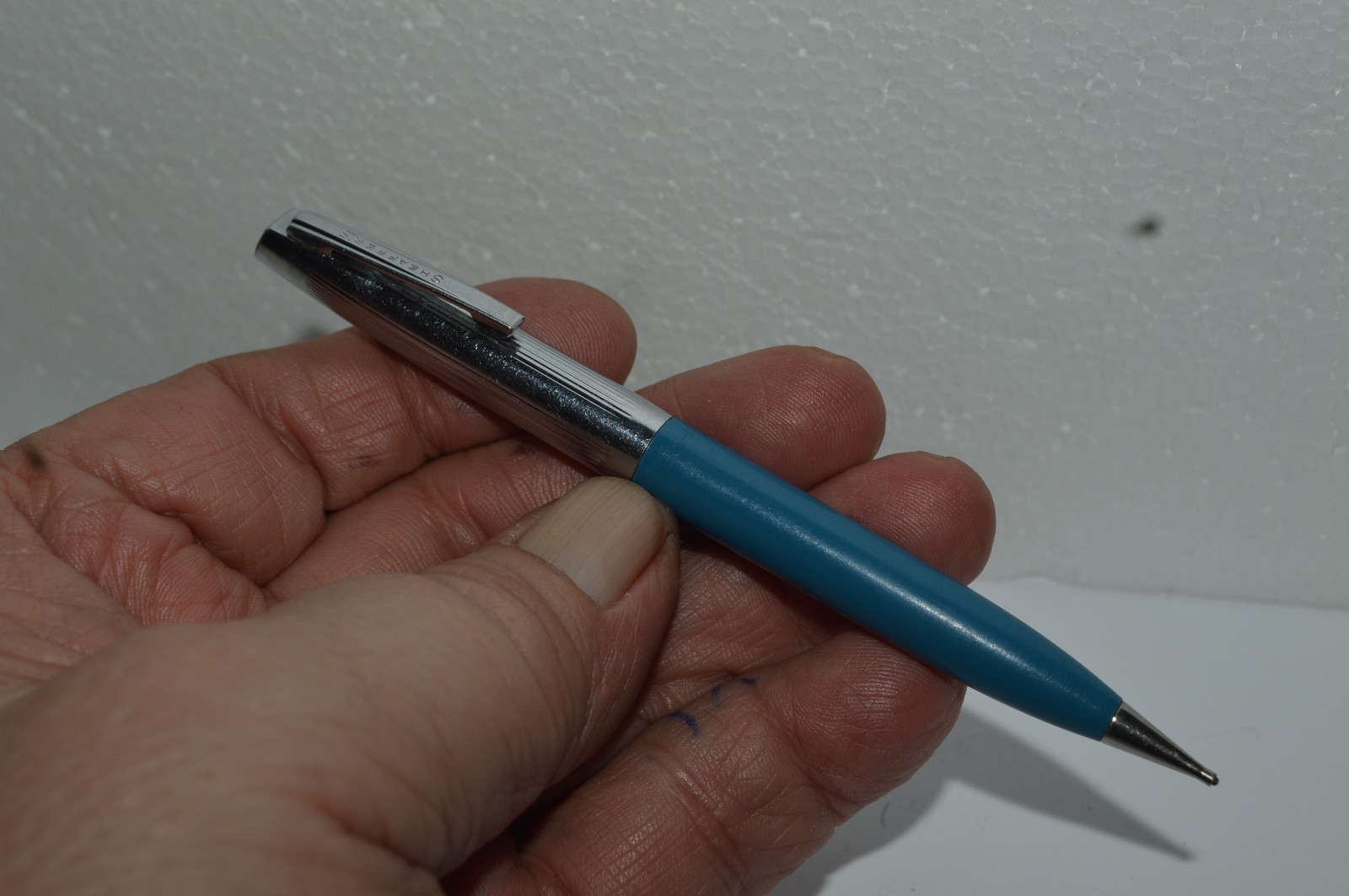 Sheaffer Imperial Mechanical Pencil 0.9mm Blue Barrel Made In USA Circa 1960’s