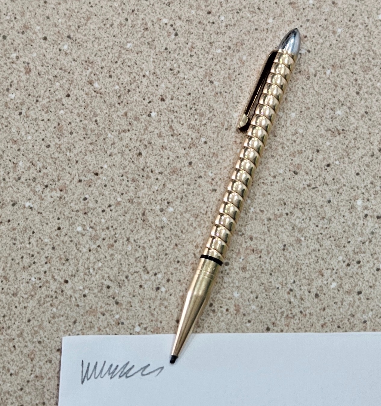 Vintage Croydon 1/30 10K R.G.P 3.5 Inch Mechanical Pencil- Made In USA- Working