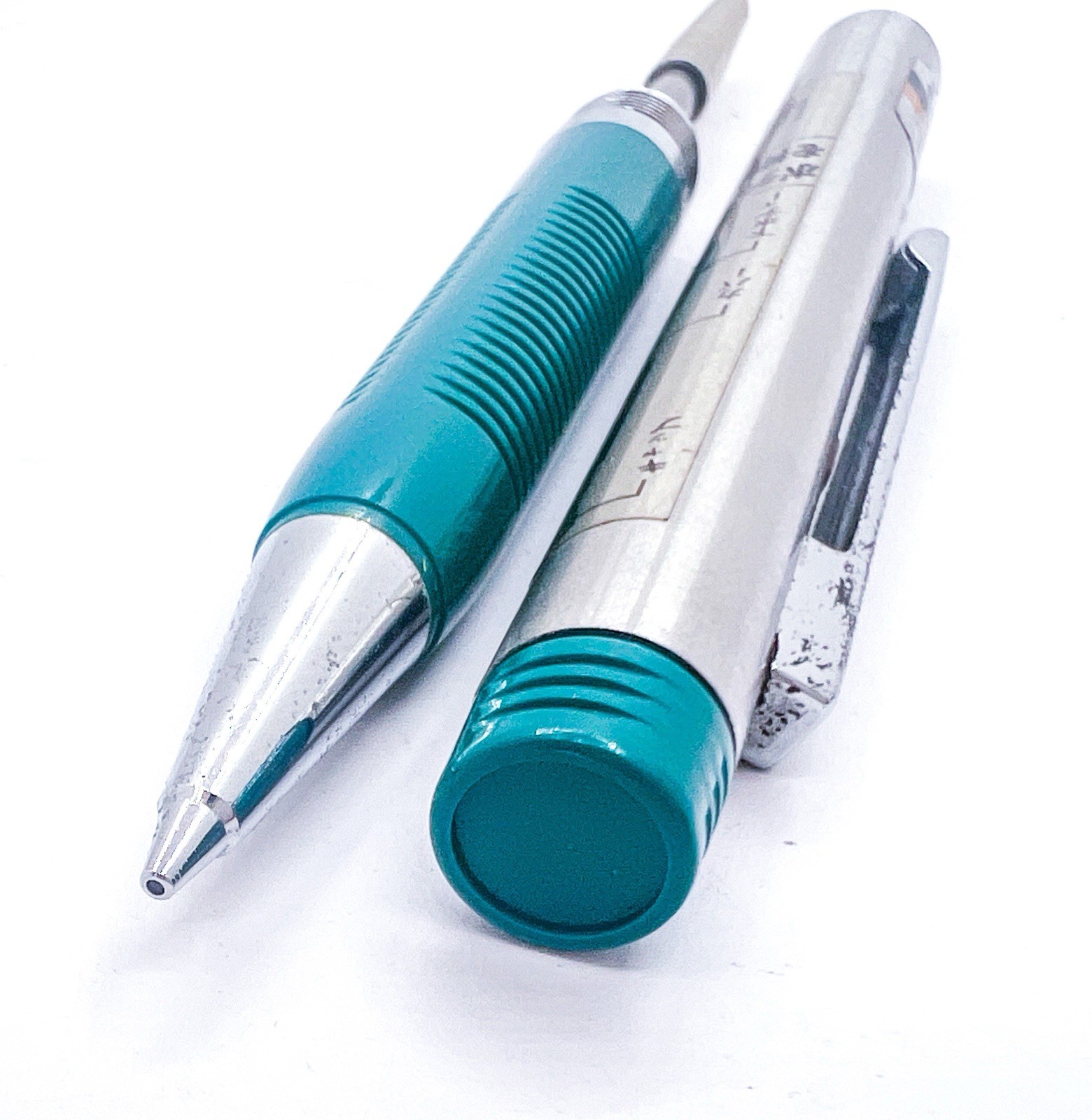 Vintage Kokuyo Japan Mechanical Pencil PS-11 Blue Body side Knock 0.5 mm