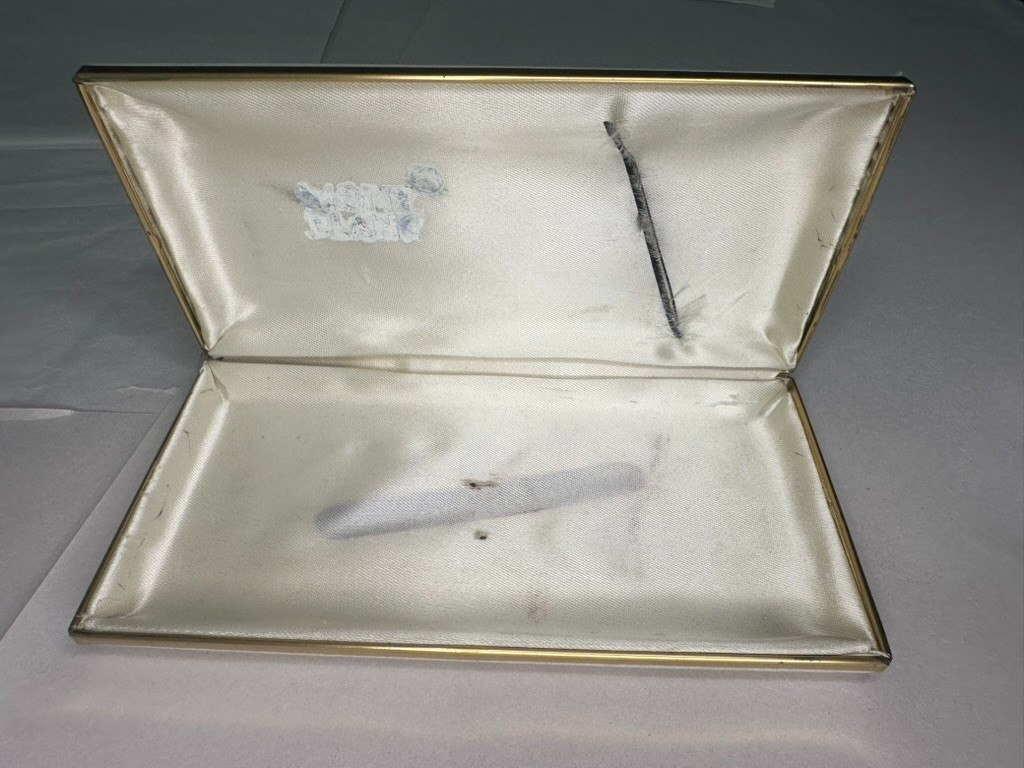 Montblanc Meisterstück Mechanical Pencil Black Gold Trim Germany Box 0.7mm