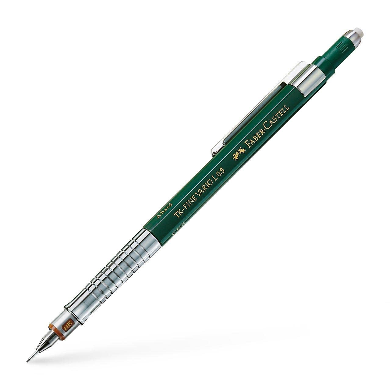 Faber Castell TK Fine Vario 0.5mm Mechanical Pencil Green Writing Instrument