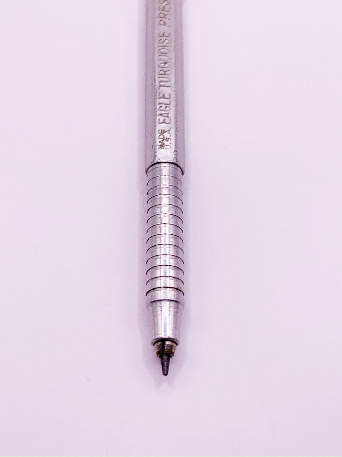 Eagle Turquoise Prestomatic 3377 Mechanical Pencil Drafting Metal Tool Vintage