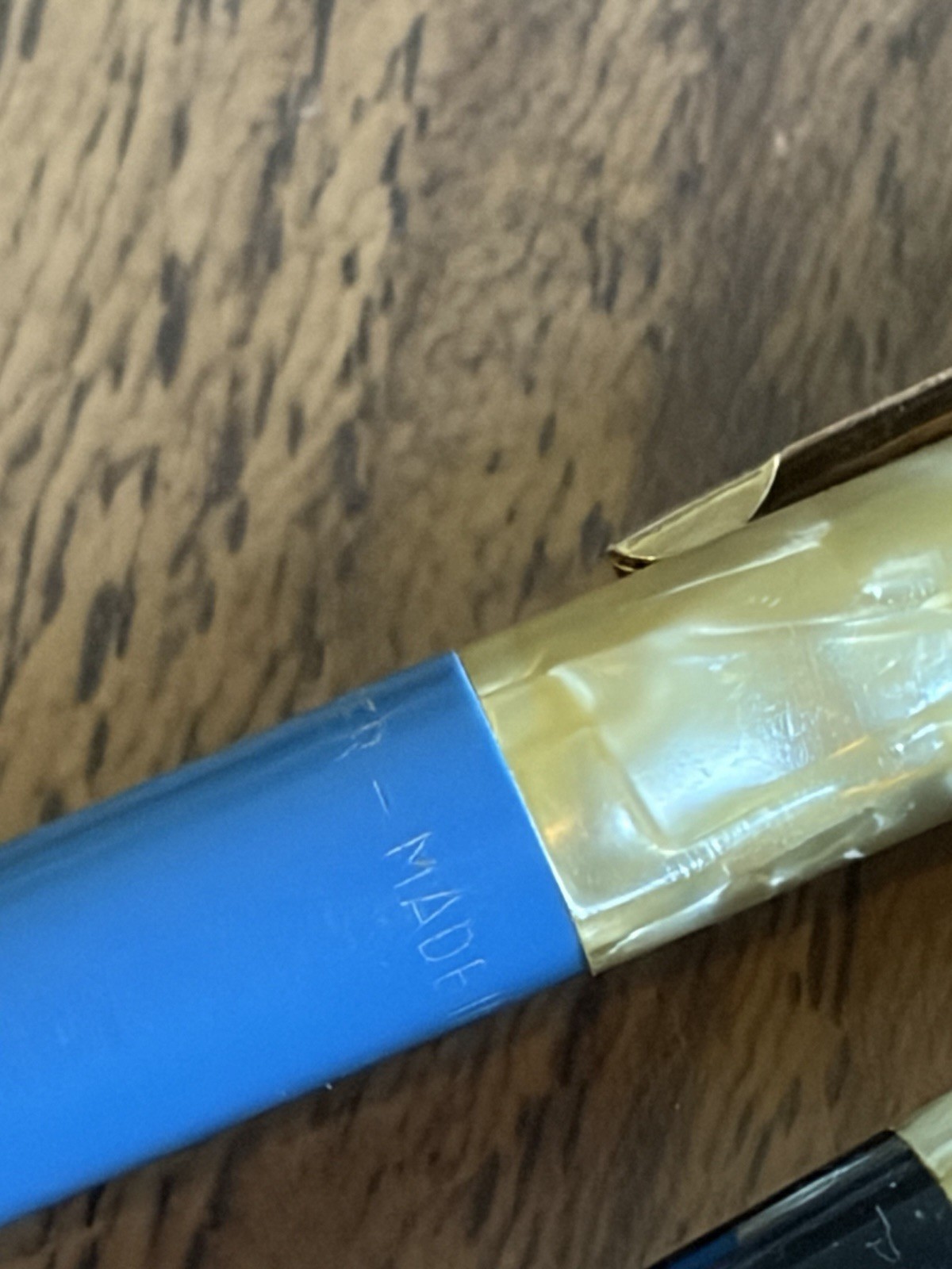 Vintage Pair Mechanical Pencil Sheaffer’s Black / Blue MOP
