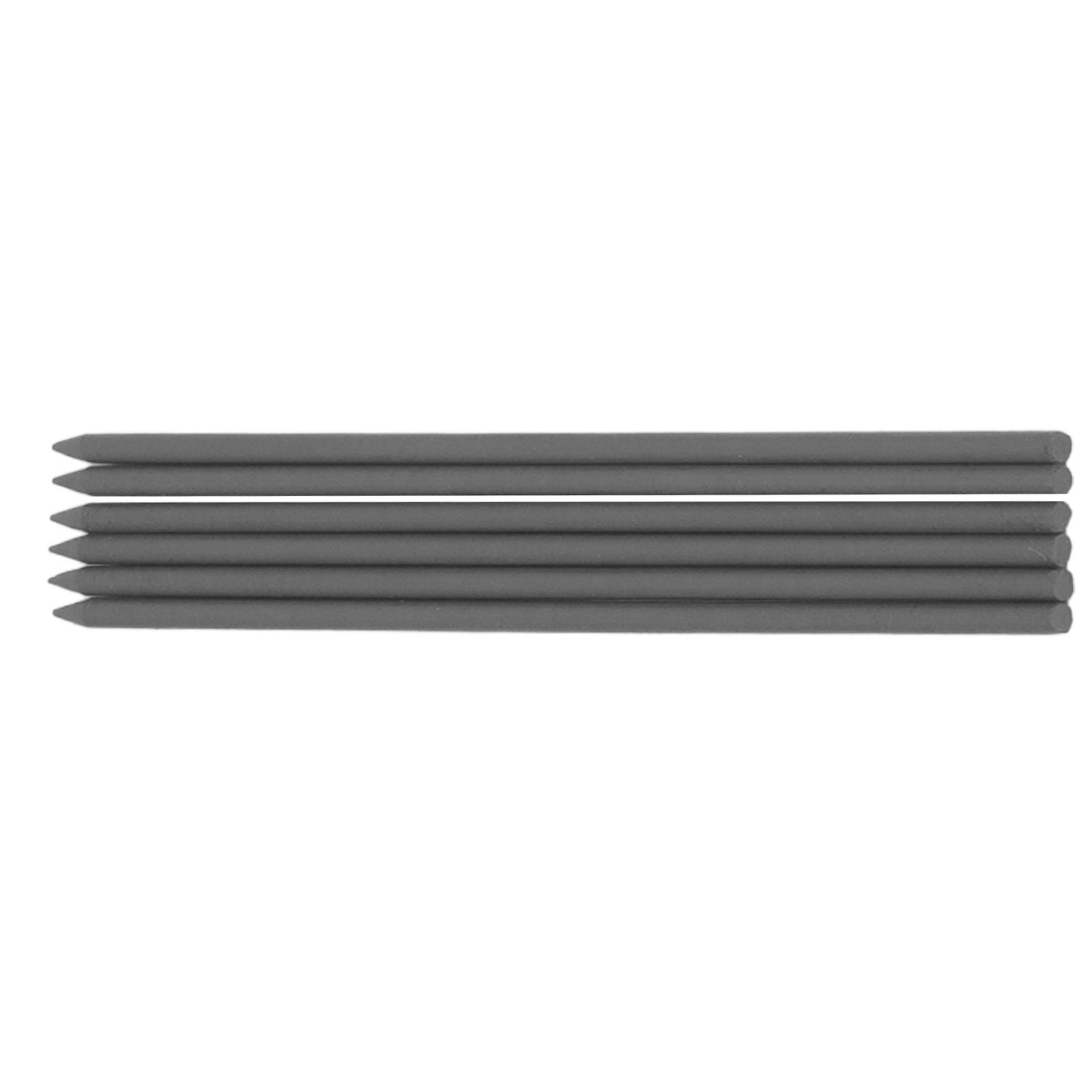 Black Graphite 6Pcs Carpenter Pencil Refill 2.8mm HB Marking Scribing Tool