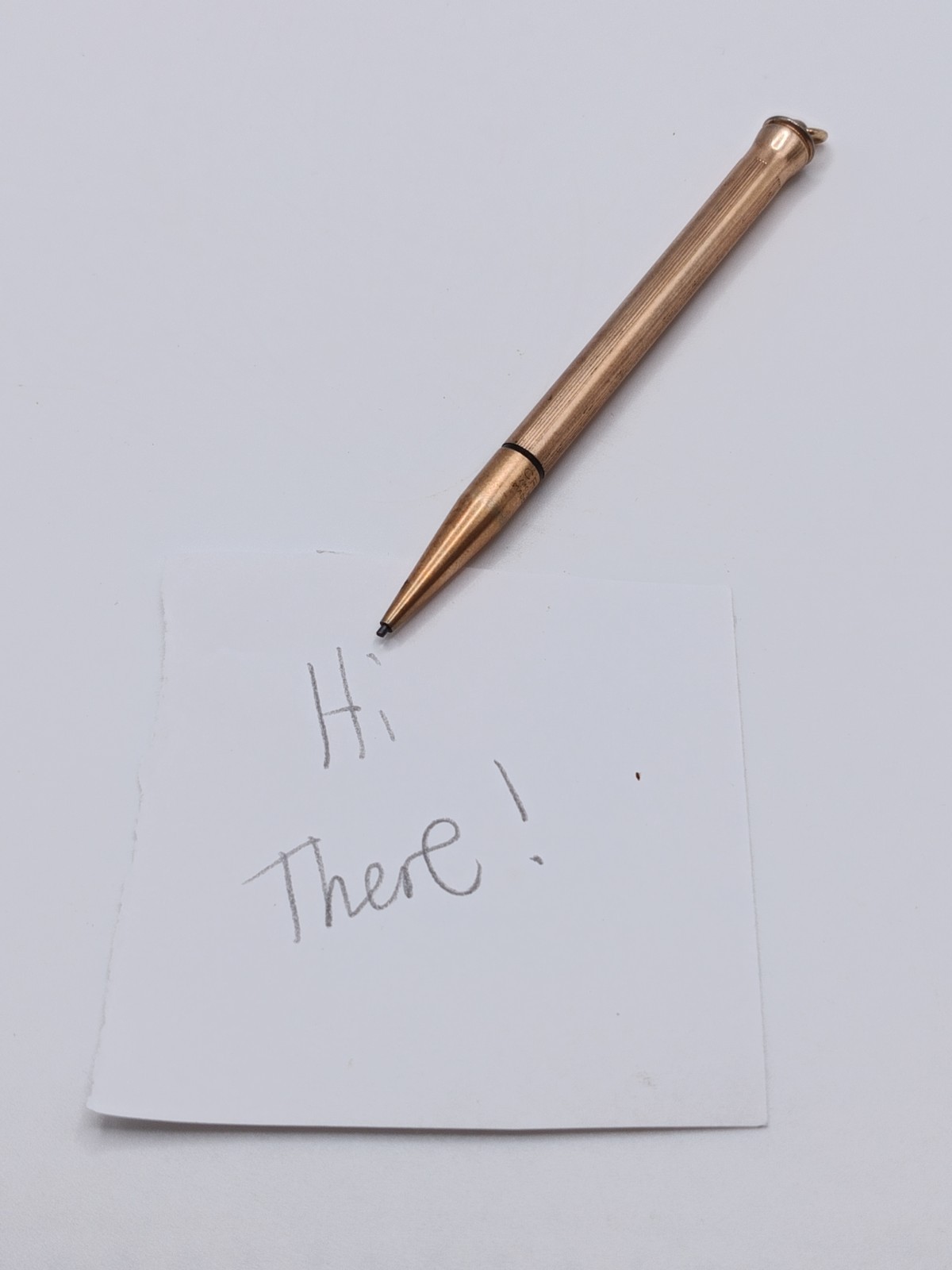 Vintage Cross 1/30 10KT Rolled Gold Plate Mini Mechanical Pencil Made in USA