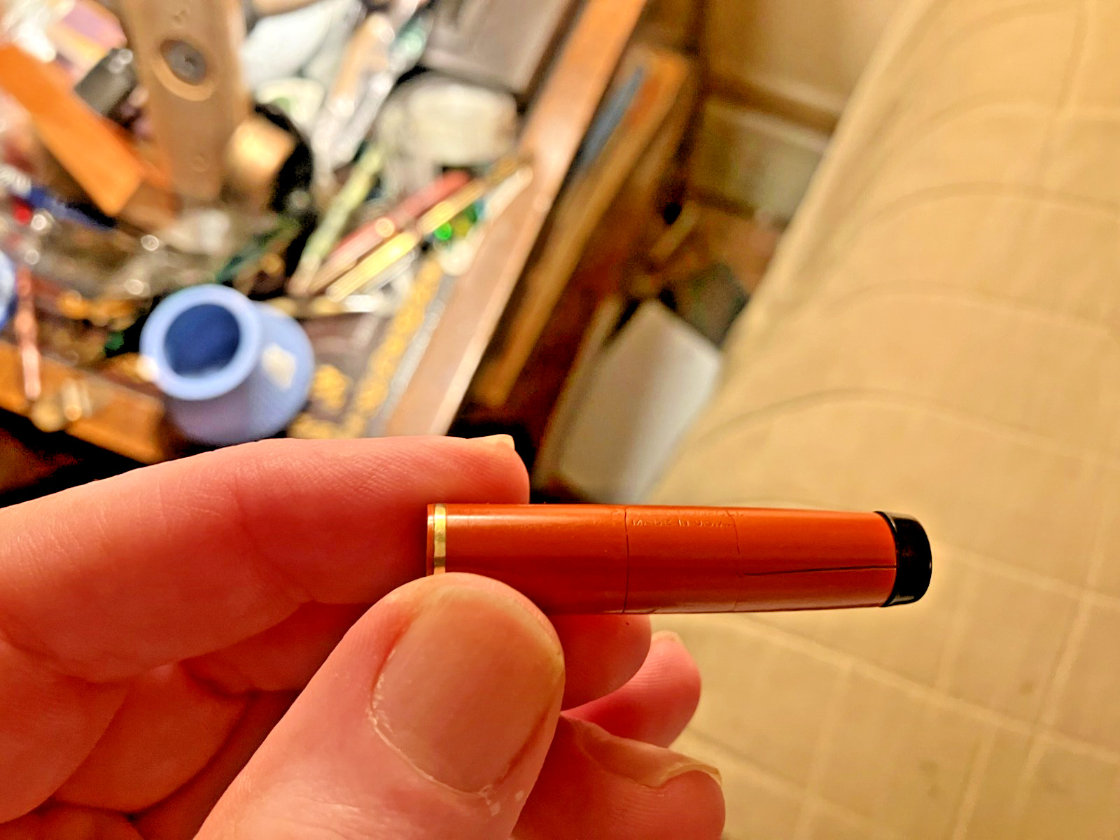 Parker Duofold Red Mechanical Pencil for Parts Circa 1930