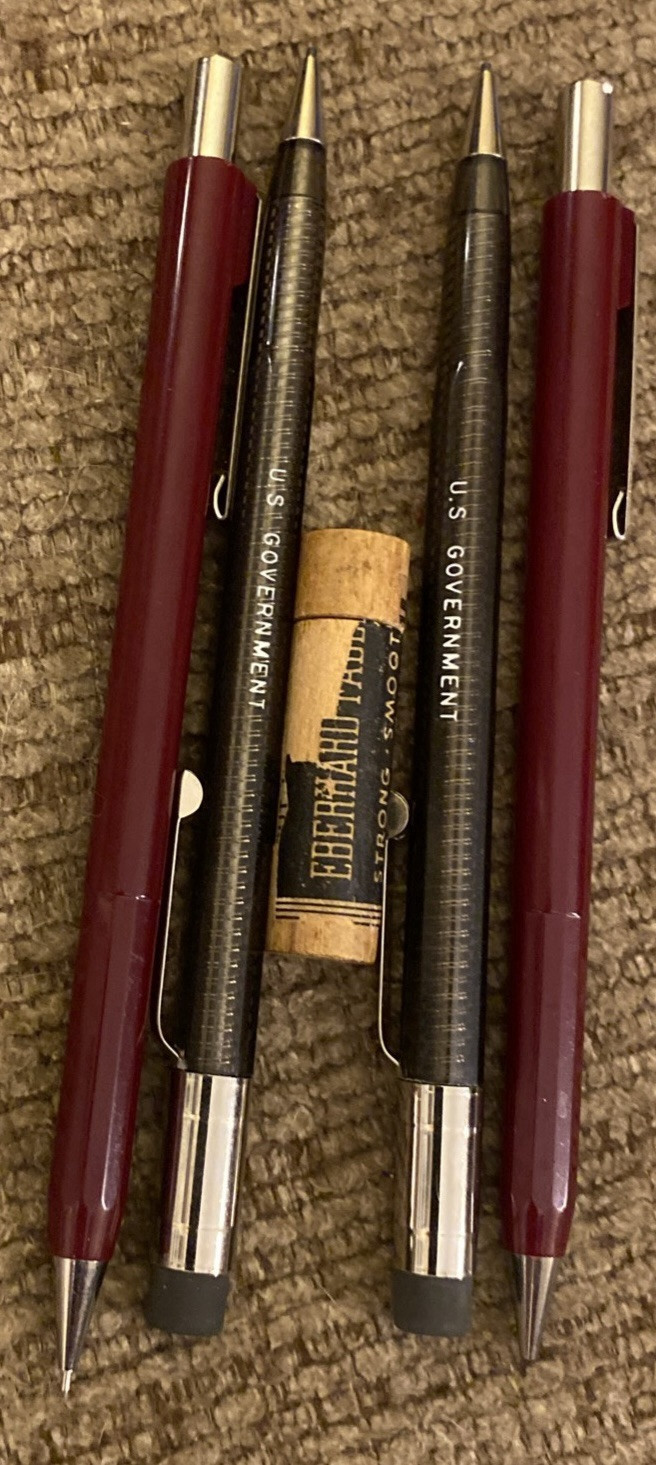 Skillcraft Mechanical Pencils Lot of 4 Vintage 0.5 mm SKILLCRAFT 2 Gray 2 Maroon