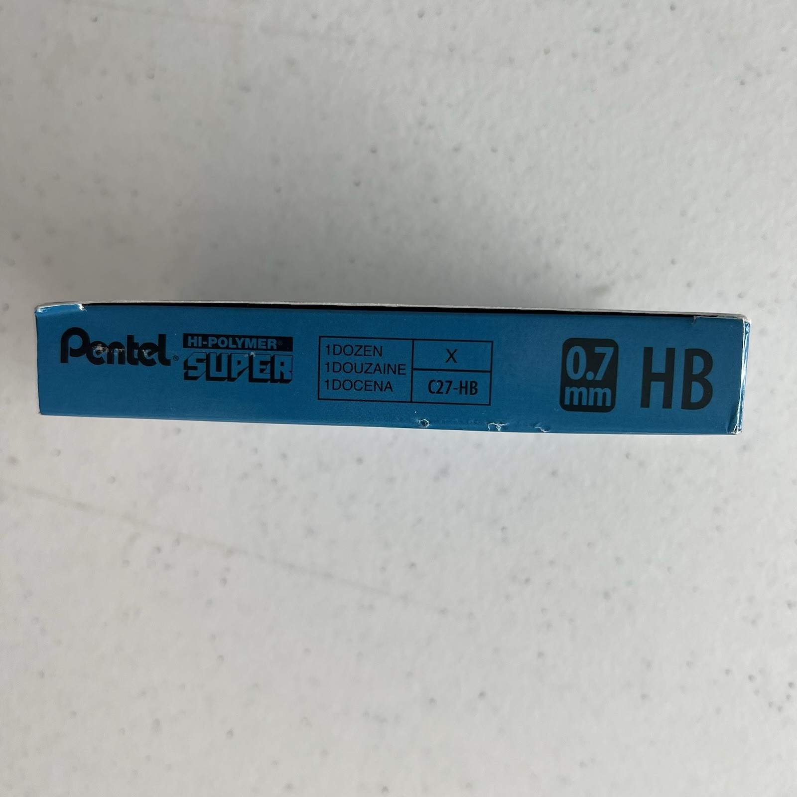 Super Hi-Polymer Lead Refills, (0.7mm), Medium, 360 Count (Pack of 1) HB Lead.