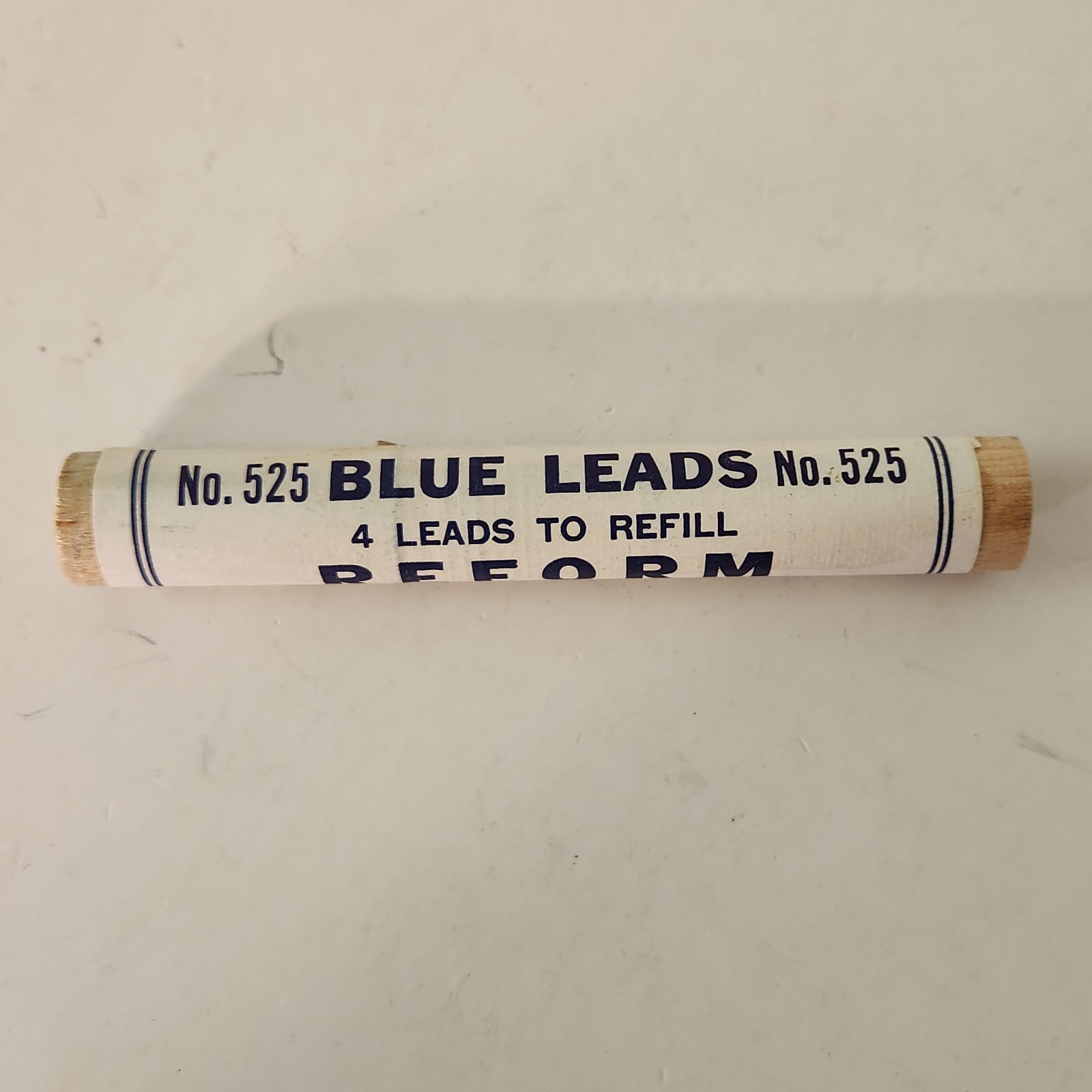 NOS Vtg Eberhard Faber Reform Mechanical Marking Pencil Leads Blue No. 525