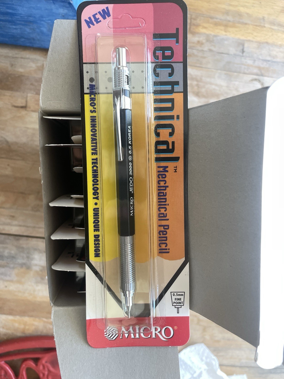 1 Dozen NOS Micro Jedo 3000 Mechanical Pencils .5mm