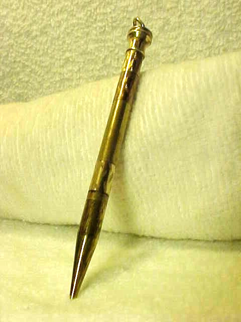 Vintage Gold Plate Mechanical Pencil