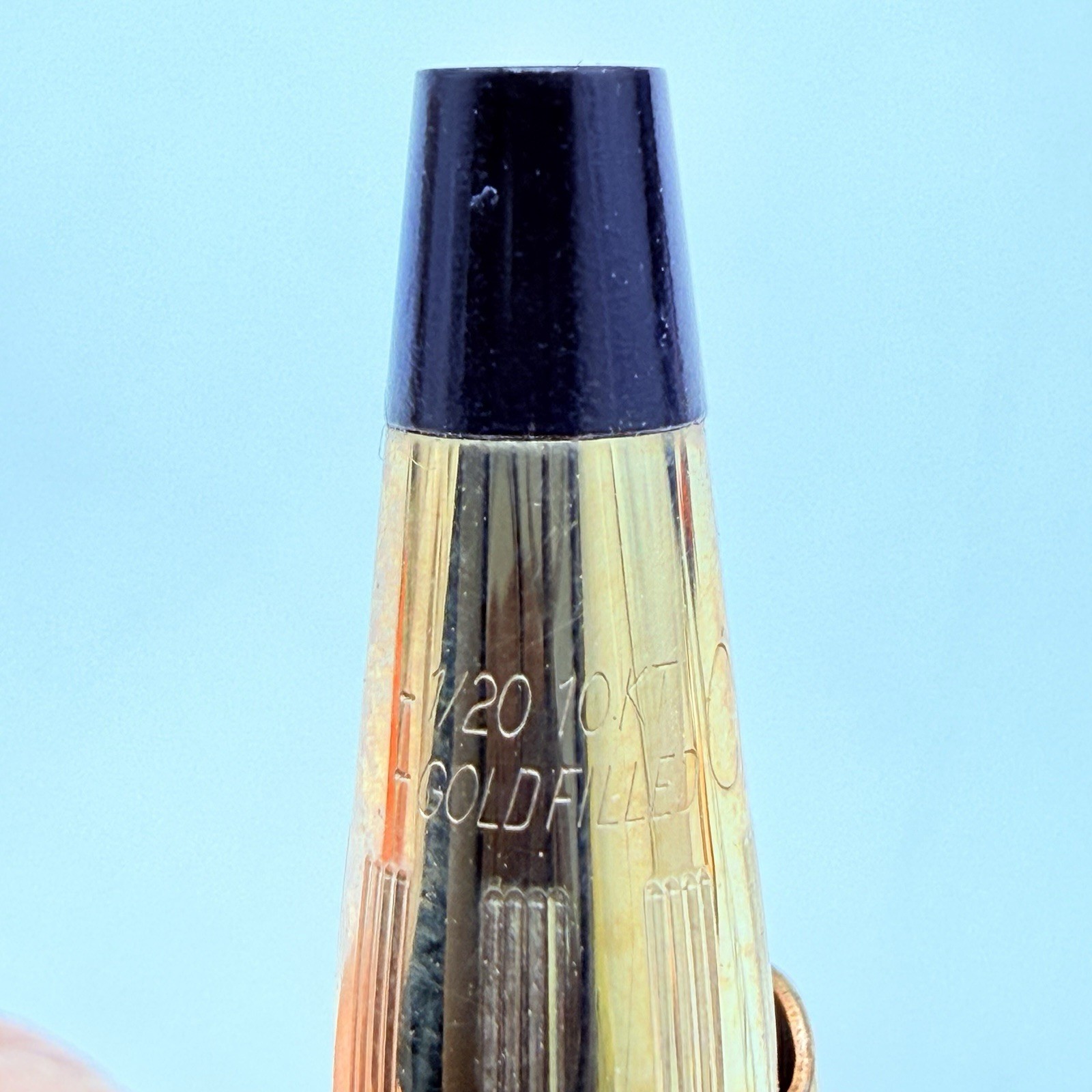 Cross 0.5mm Mechanical Pencil 1/20 10K Gold Filled Twist Click In Box