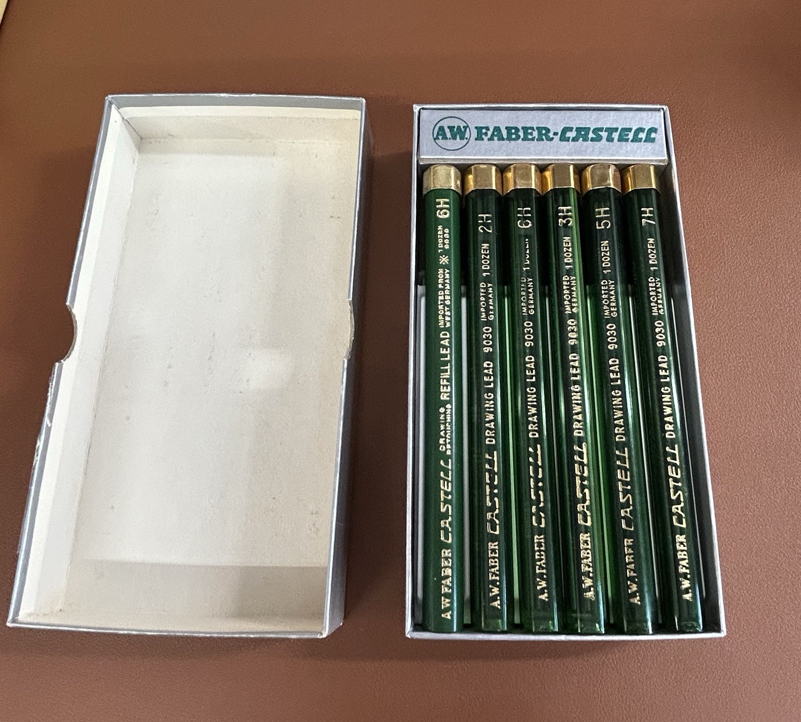A.W. Faber Castell Drawing Leads Mixed 9030 Preowned