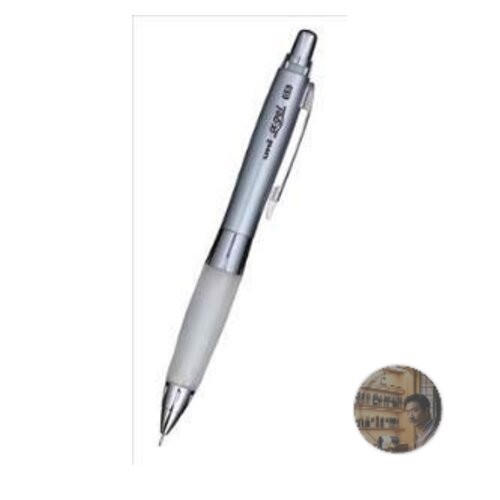 Mitsubishi Pencil Alpha Gel 0.5mm Mechanical Pencil White Shaka Shaka New
