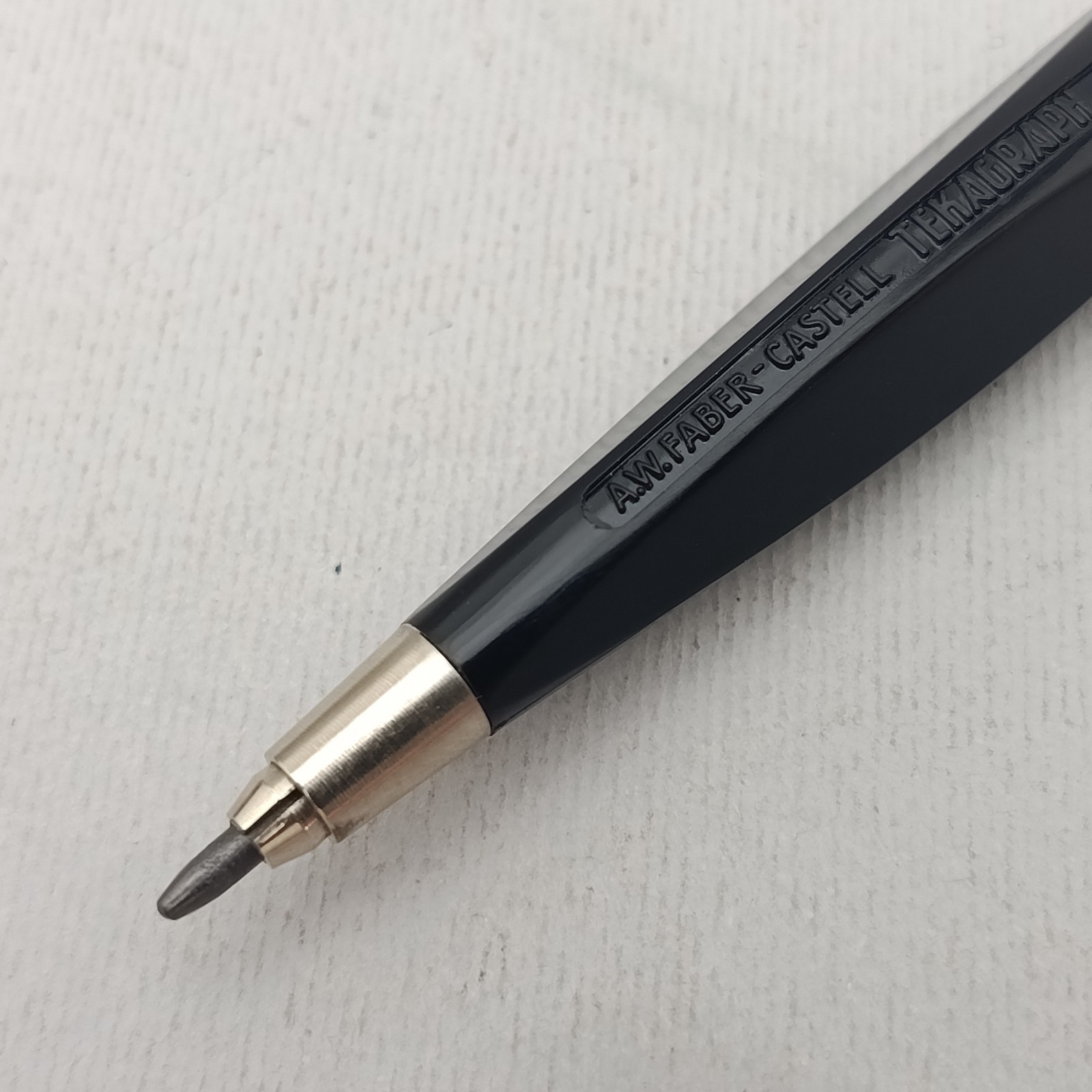 A.W. Faber Castell TEKAGRAPH 9603 Clutch Pencil 2 mm Excellent VTG 60s RARE