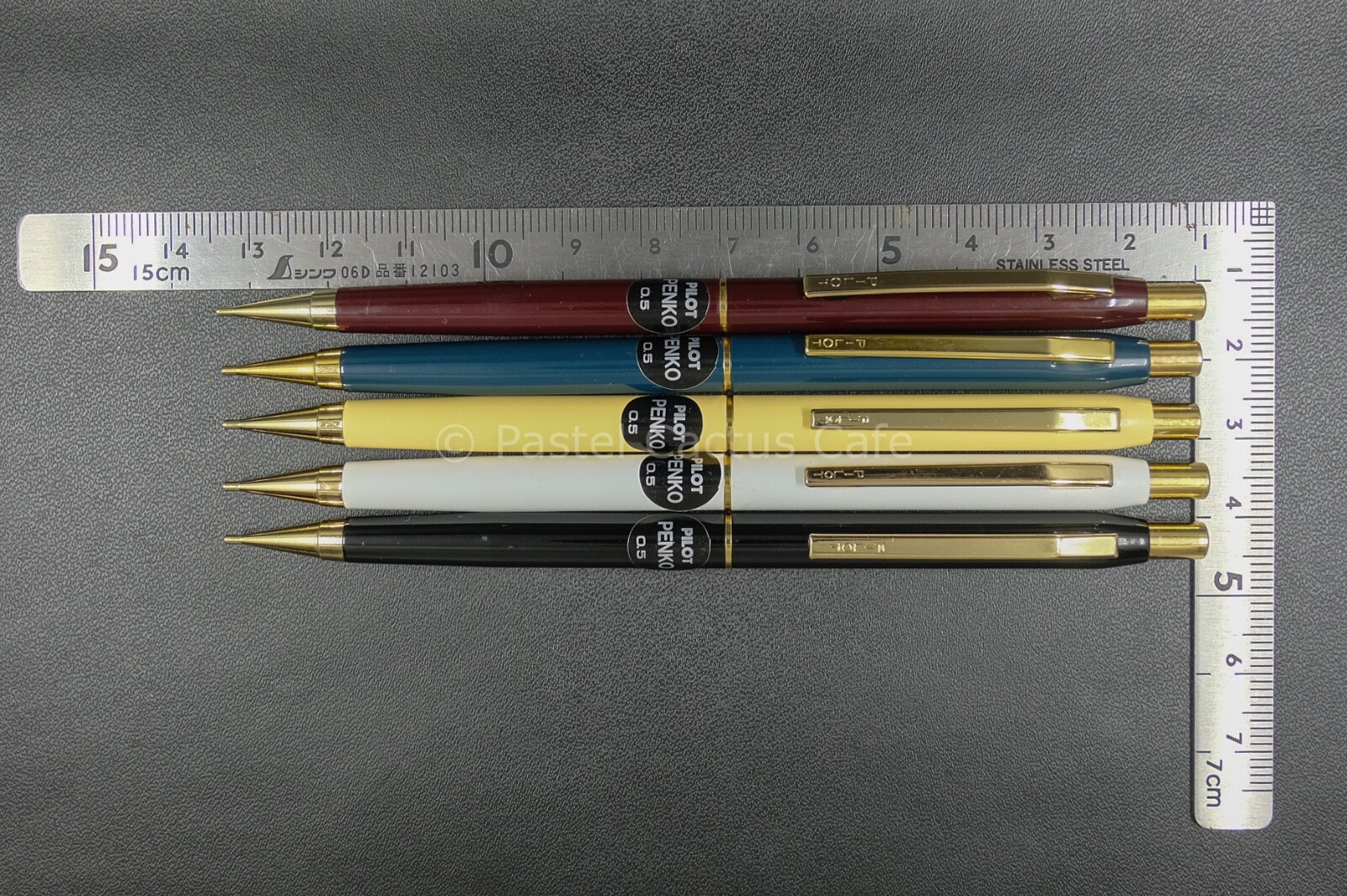 Pilot H “Penko” White 0.5mm Mechanical Pencil 1980s Vintage NOS Rare Collectible