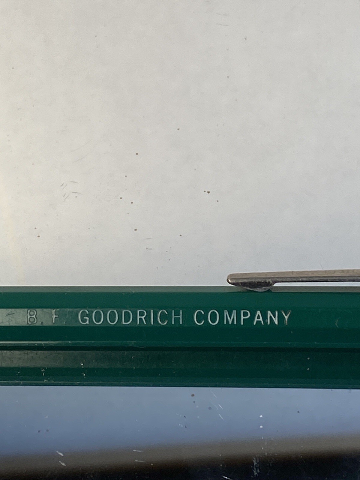 Autopin Mechanical Pencil Green & Red B. F. Goodrich Co.