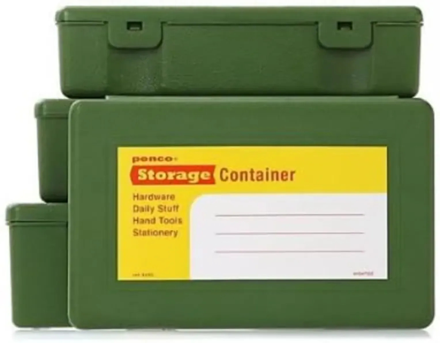 High Tide Penko Storage Container Set of 4 Green EB013