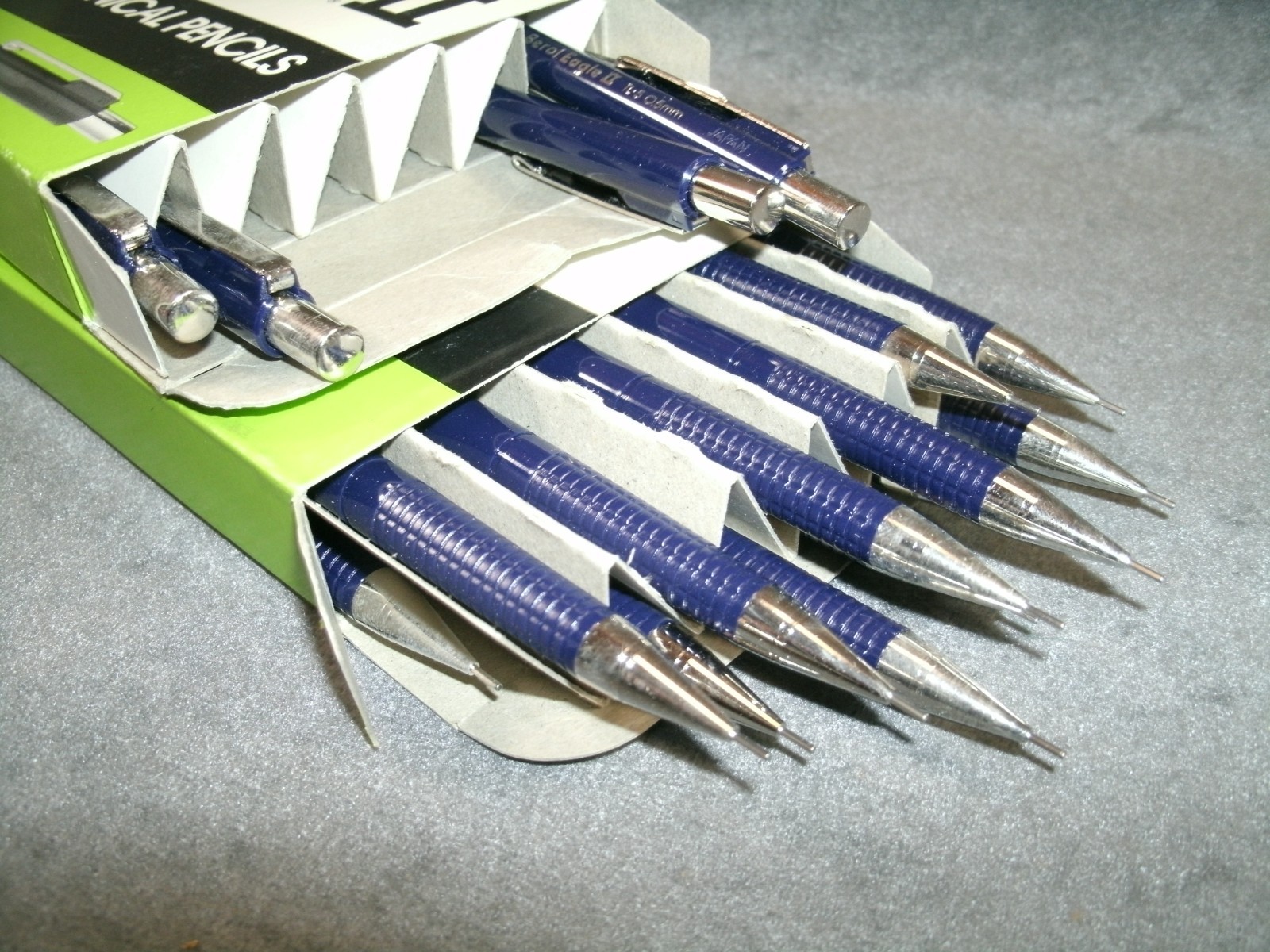 17 Vintage Berol Eagle II TL-5 0.5 mm Mechanical Pencils In Boxes NEW OLD STOCK