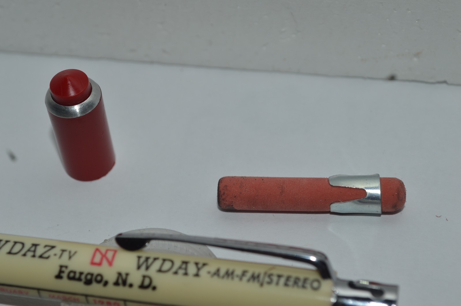 DUROLITE Mechanical Pencil 1984 Calendar Year WDAY-WDAZ TV Promo Near Mint Cond