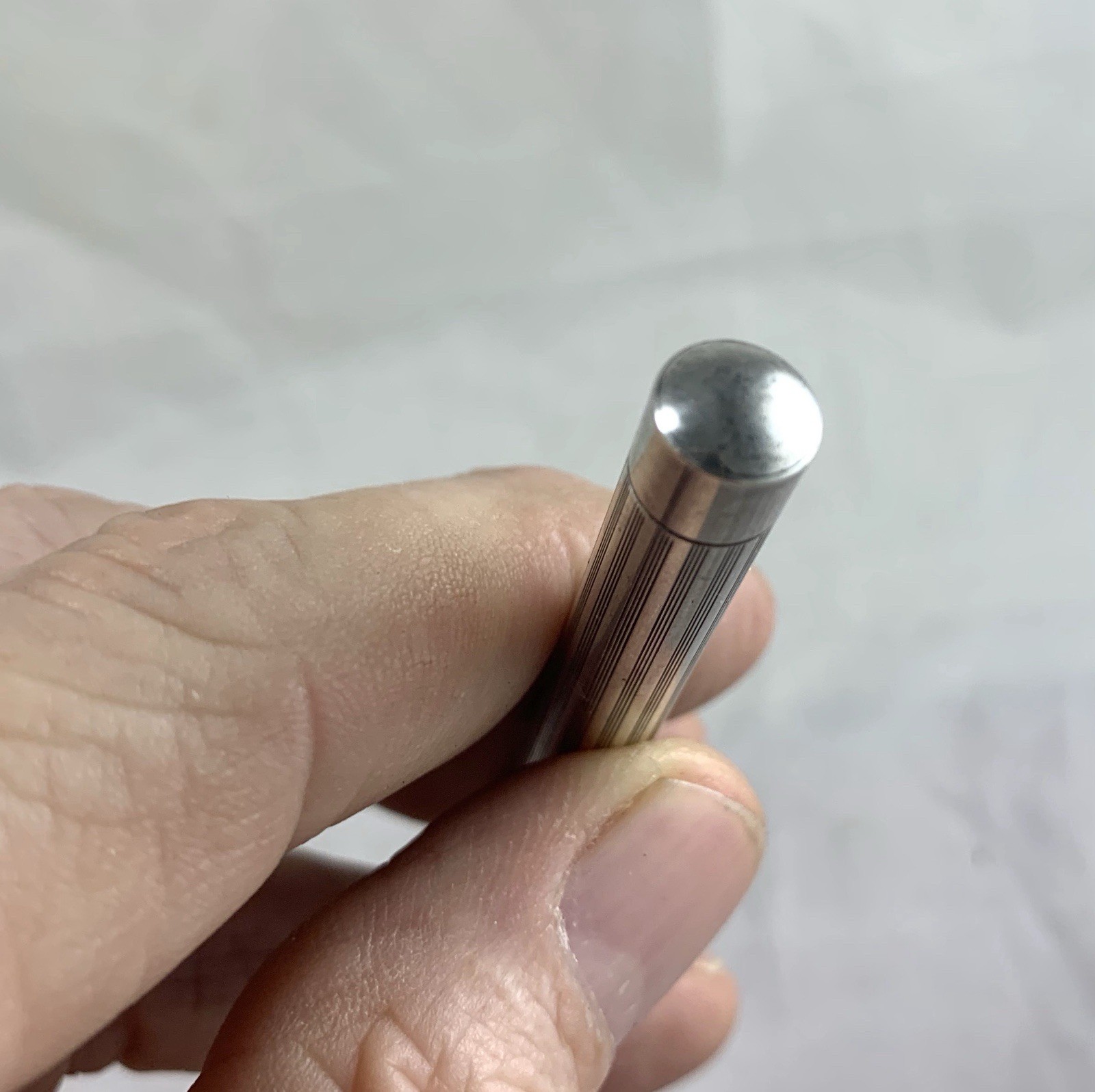 Spaulding & Co Sterling Silver Stock-Marking Mechanical Pencil Thick Lead Crayon