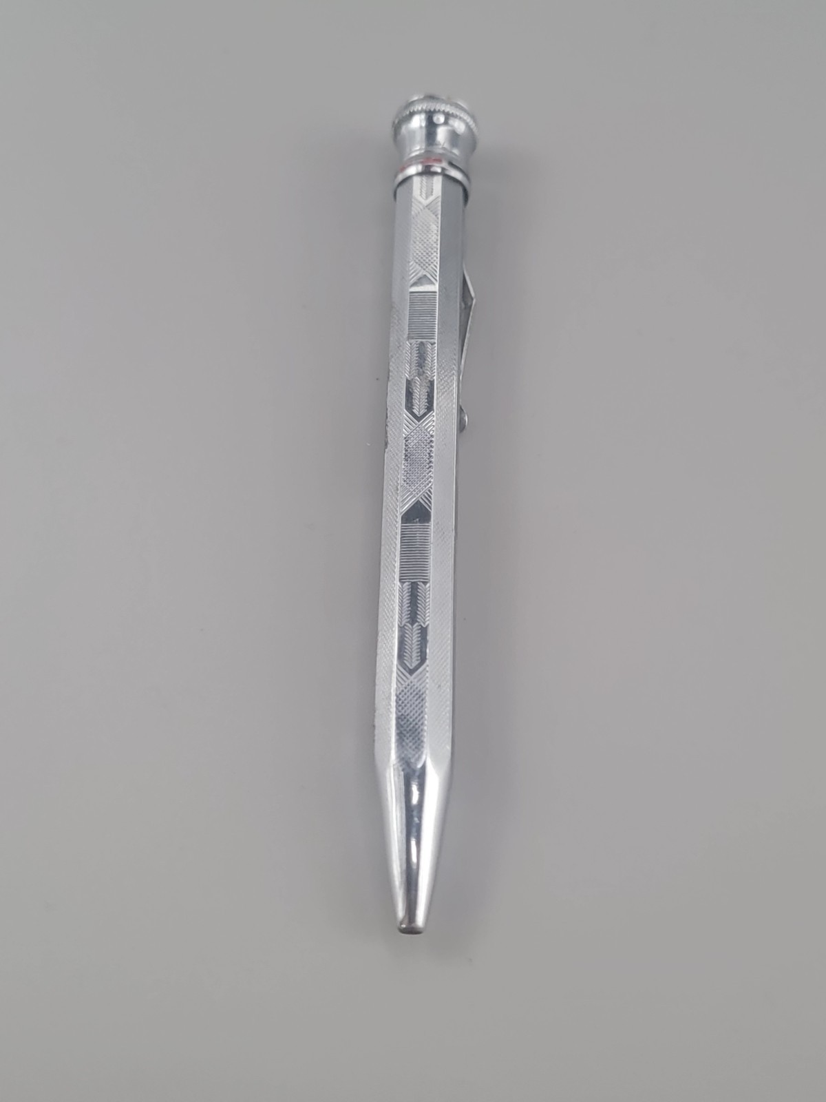 pattern 1930’s 4 color pencil in silver made in Germany