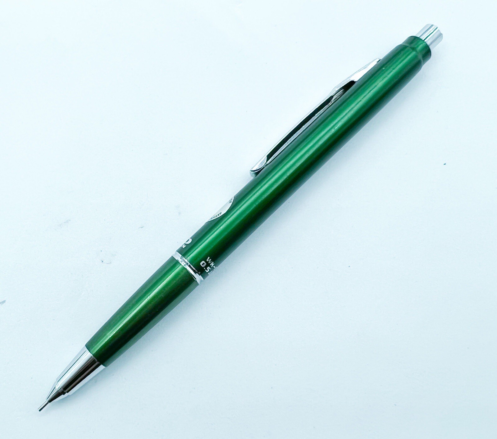 NOS green Jib colleen retractable double push 0.5mm Mechanical Pencil Not Short