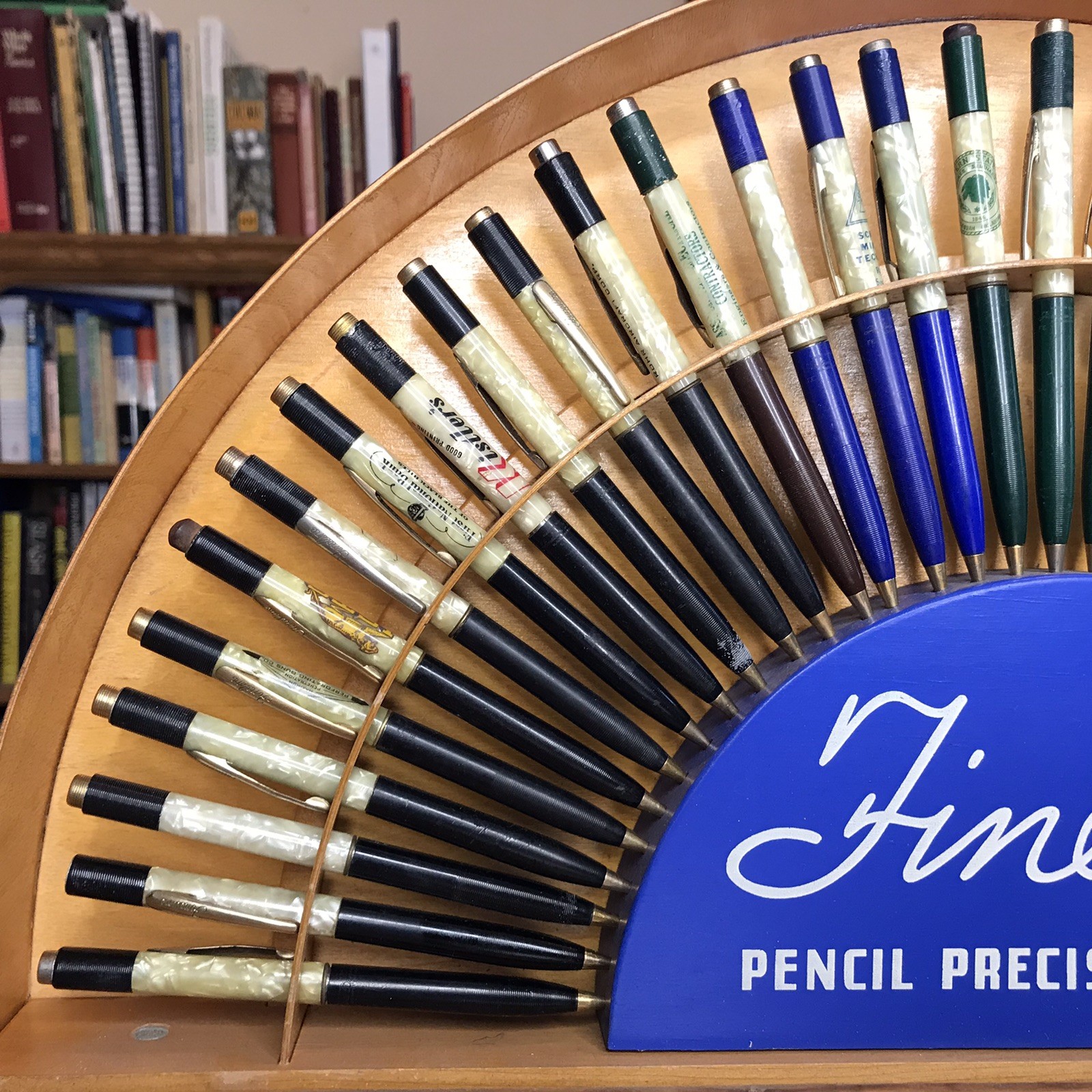 Vintage 1950’s Sheaffer Fineline Store Counter Display w/36 Mechanical Pencils