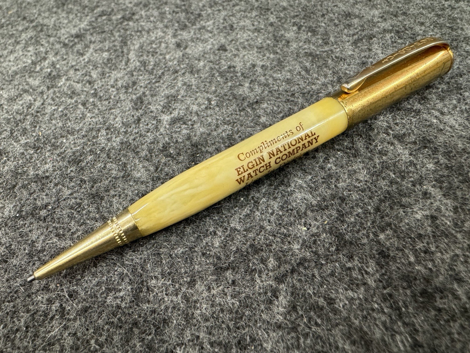 Vintage Redipoint Mechanical Pencil ELGIN National Watch Co Lincoln NE