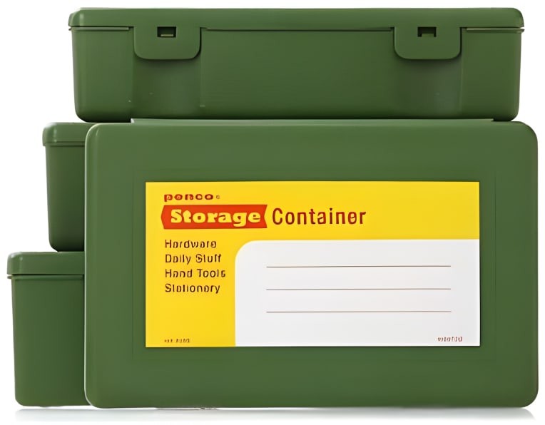 High Tide Penko Storage Container Set of 4 Green EB013