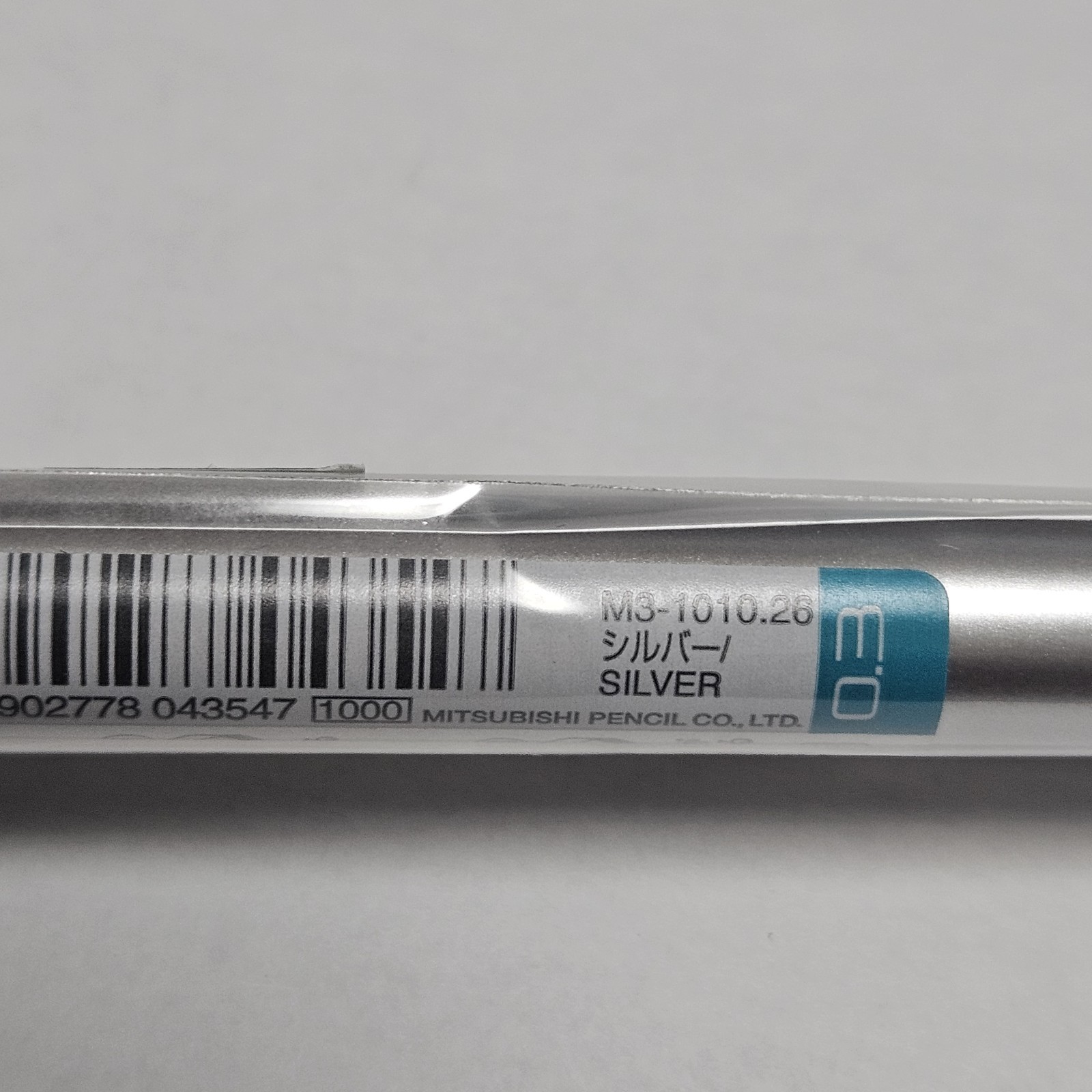 Uni Shift Mechanical Pencil Set 5Pcs 0.3mm 0.4mm Silver Mitsubishi M3-1010 M4-10