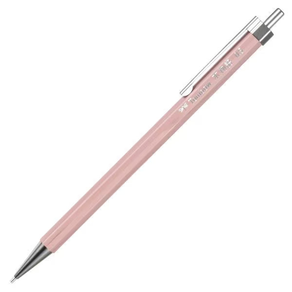 Tombow Kimonogatari Wood Mechanical Pencil 0.5mm Lilac Pink DHA-151F