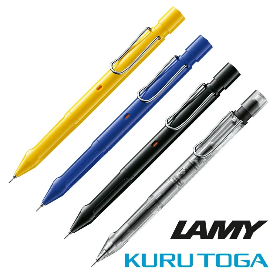 LAMY Safari Kuru Toga Inside 0.5mm Mechanical Pencil Vista Clear 2026