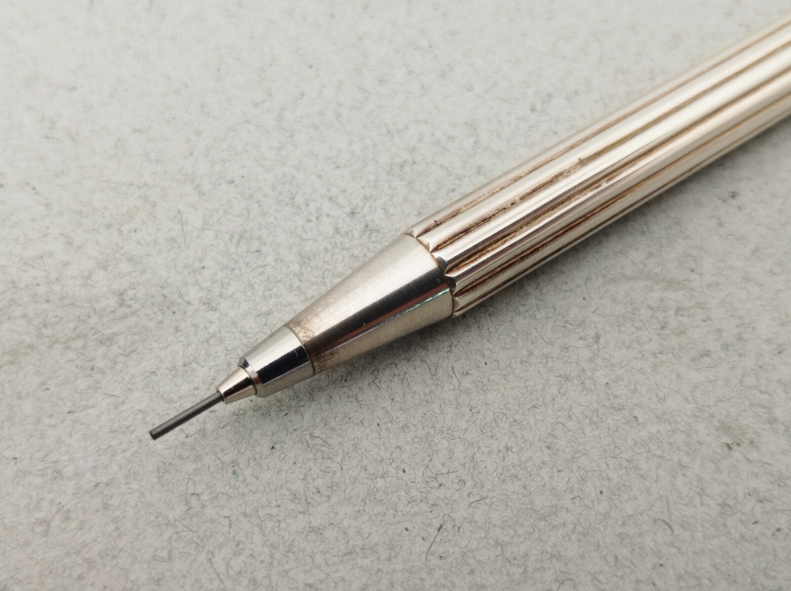 Christian Dior 925 Sterling Silver Mechanical Pencil 0.7mm Unused Boxed Rare 80s