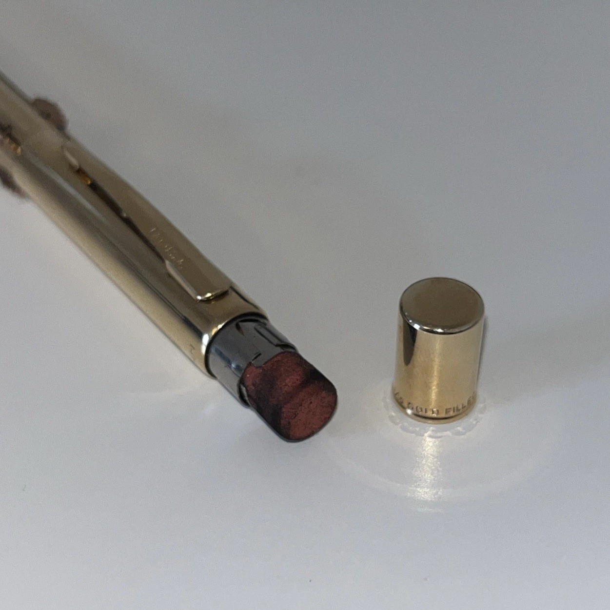 Vintage 14k Gold Filled The Norma Four Color Pencil Made in U.S.A. 4 Color Rare!