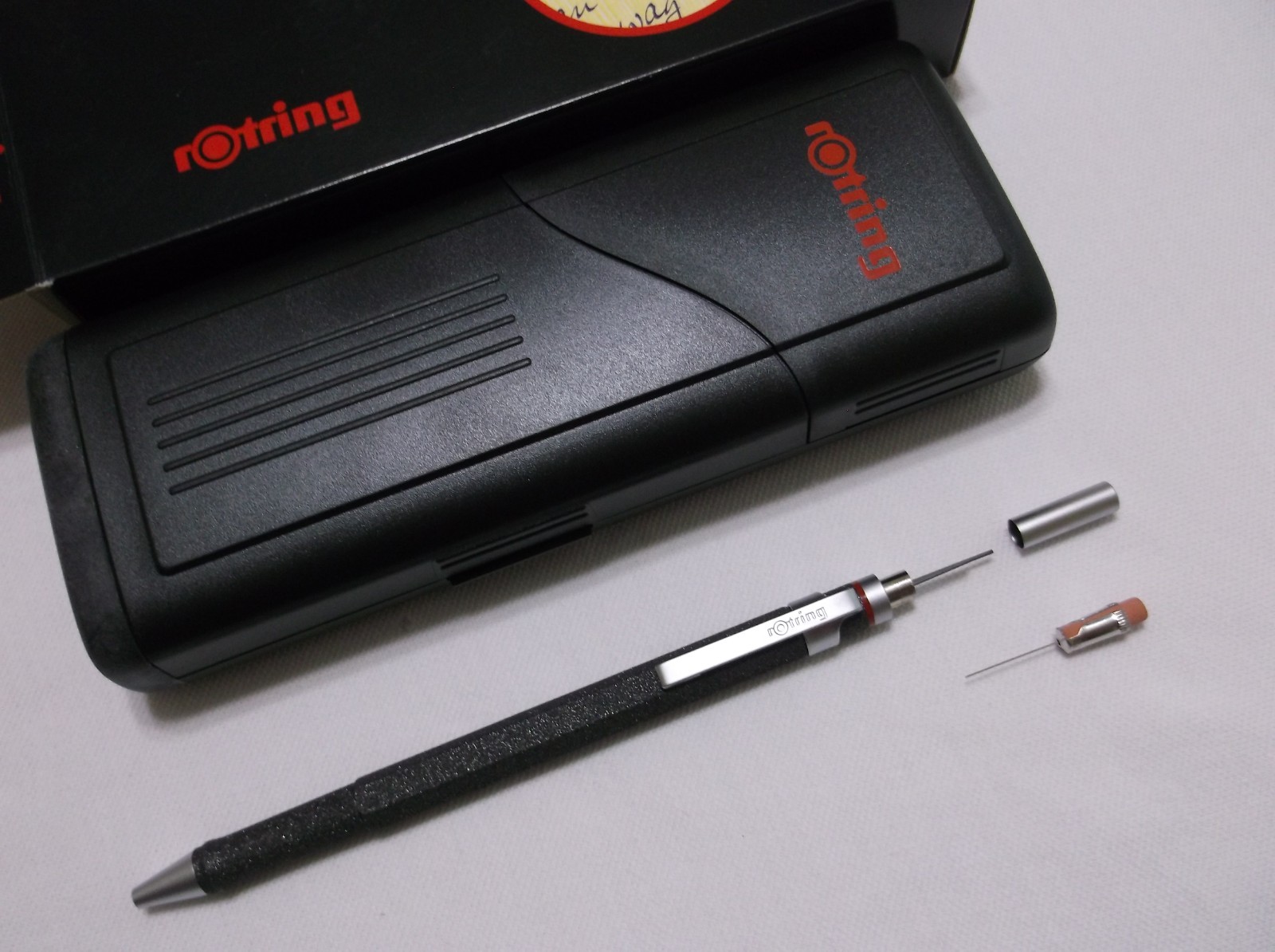 ROTRING 600 NEWTON LAVA METAL 0.7 mm PENCIL / NEW IN BOX ( 47771 )