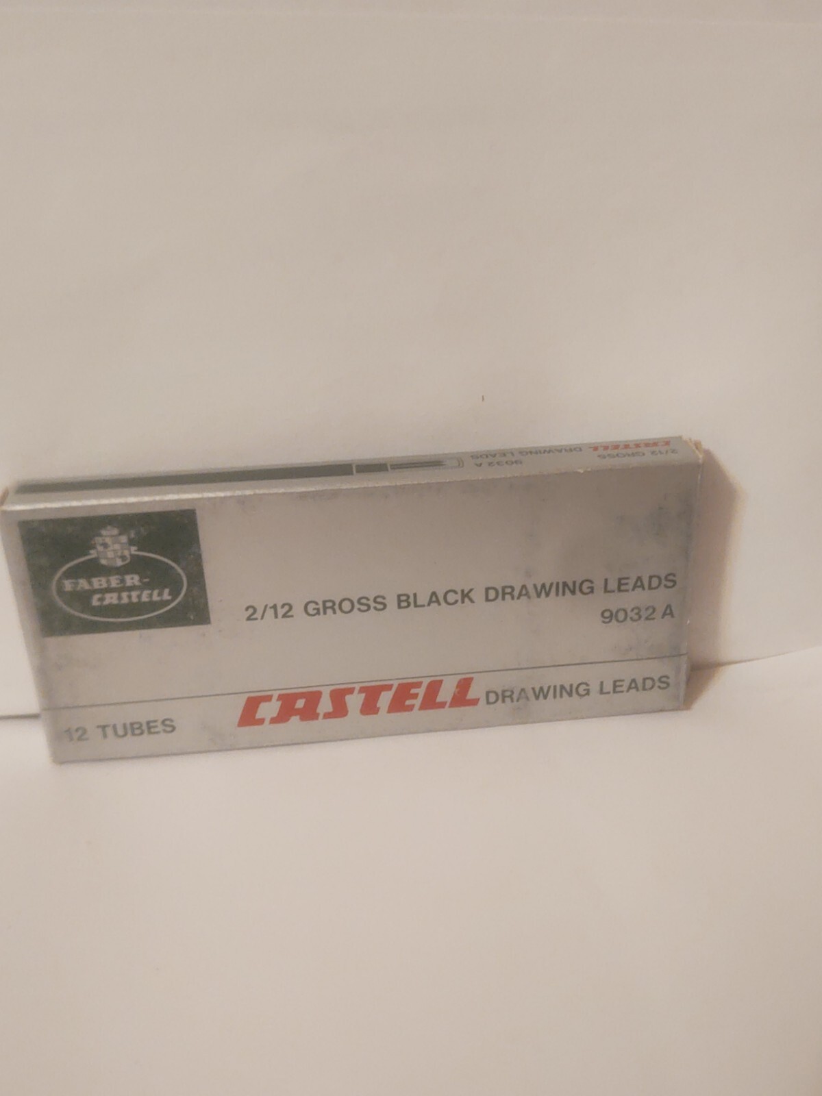 A.W. Faber Castell 9032-A Lead Refills (12). New Art Drawing Pencil Style15packs