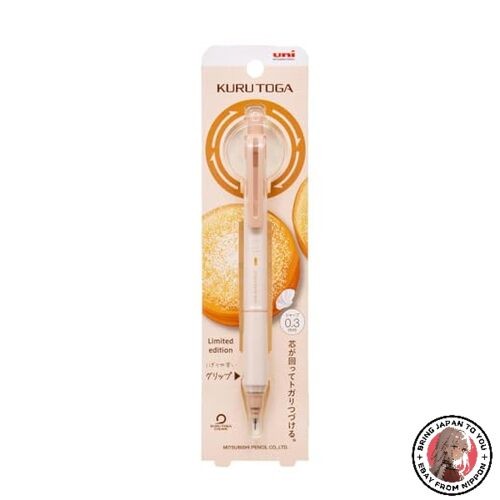 NEW [Mechanical pencil] Kurutoga KS model 0.3mm/Whipped cream New student