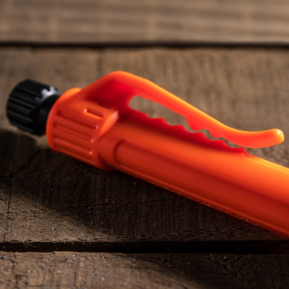 Rite in the Rain Gravity-Fed Led Holder Pencil Burly Clip Triangular Grip Orange