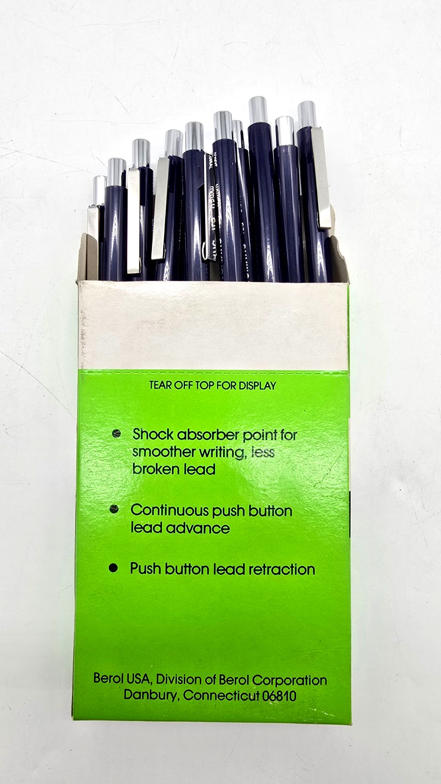 VTG Berol Automatic TL5 0.5mm (12) Mechanical Drafting Pencil Japan NOS in Box