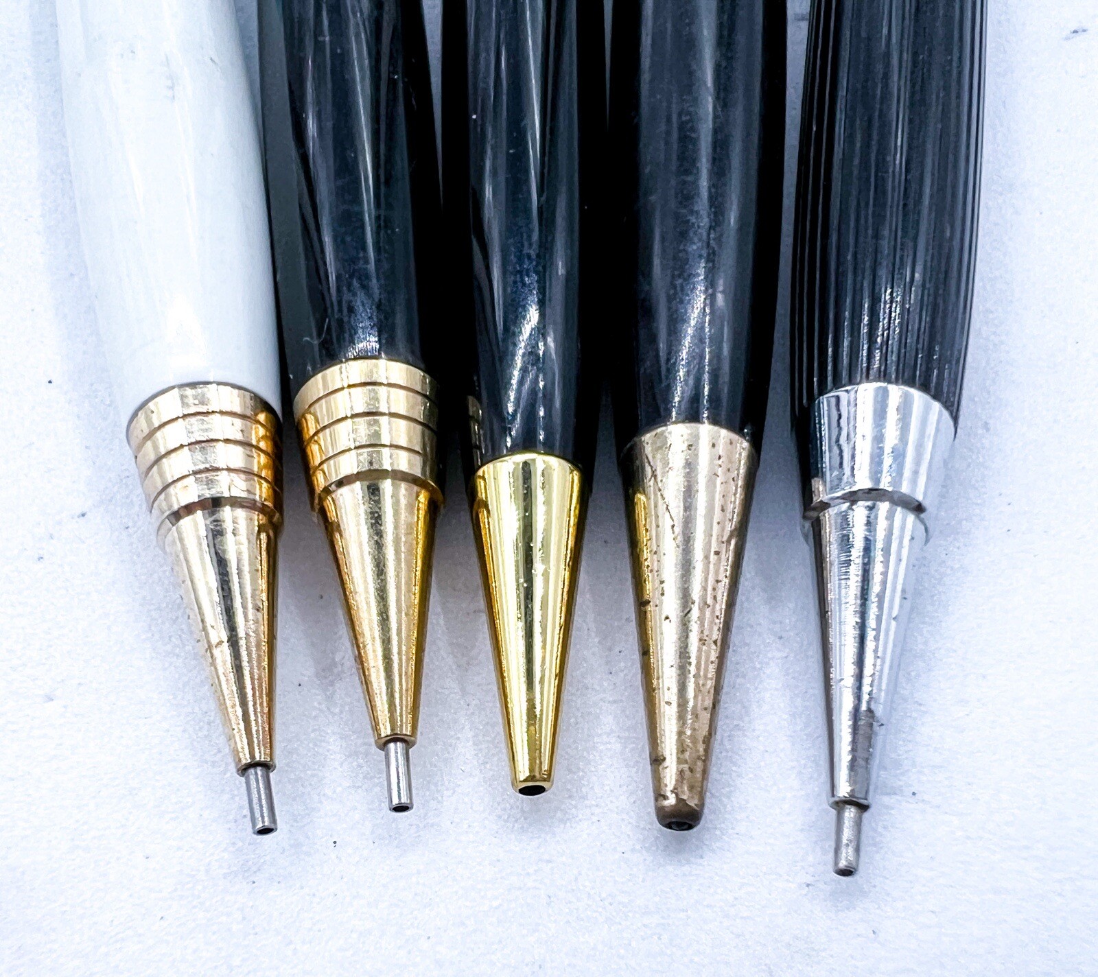 5pcs mechanical pencil 3 Platinum 2 Newman Japan 0.5 0.9 full functional