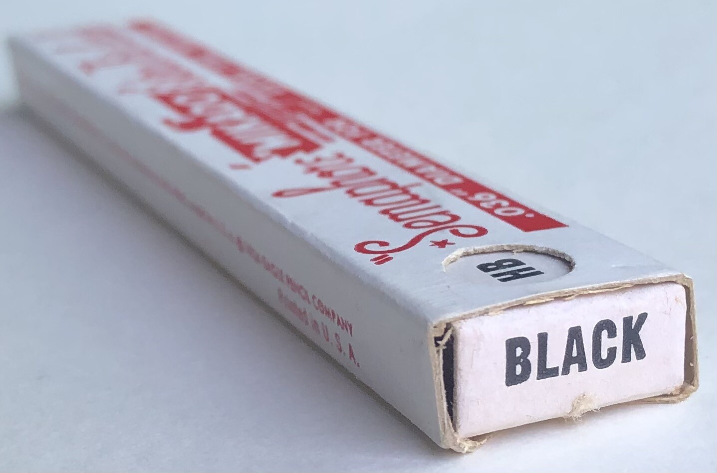 Vintage EAGLE MIKADO Mechanical Pencil Lead .9mm HB Black 4″ NOS 12pk USA