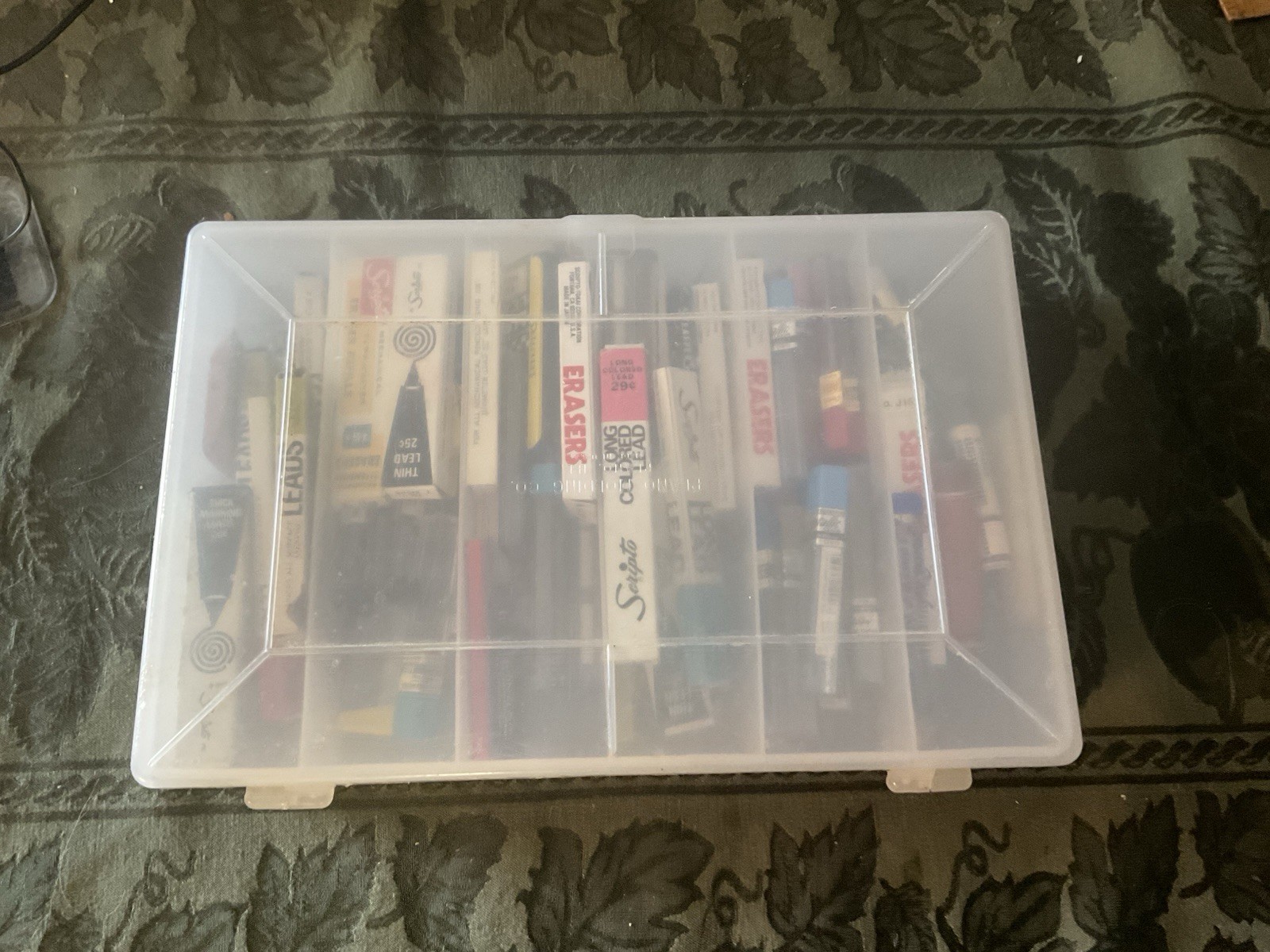 Vintage huge lot mechanical pencil leads & erasers Scripto PENTEL